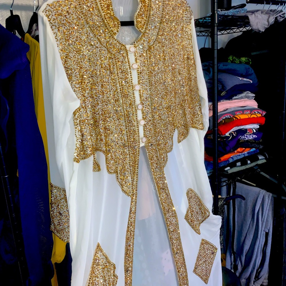 Genuine Handbeaded Kaftan jacket from India